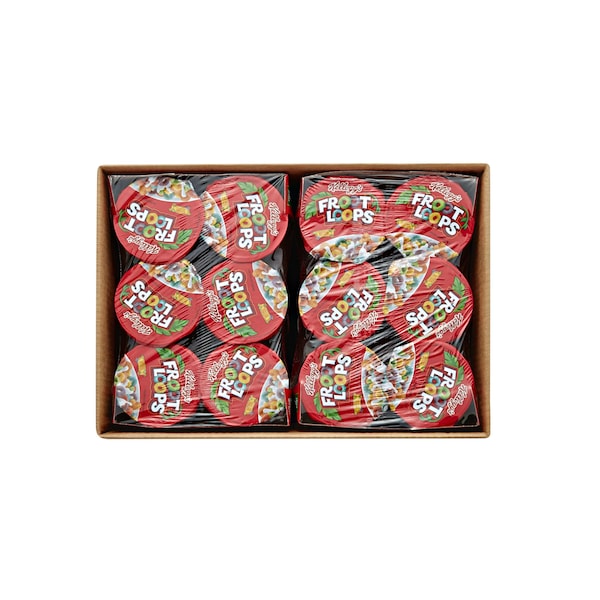 Kelloggs Kellogg's Froot Loops Cereal 1.5 oz. Bowl, PK60 3800012465 - main